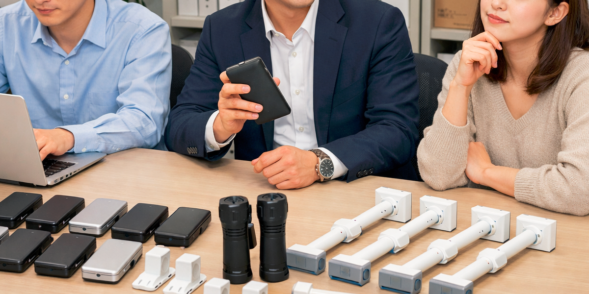 防災対策をする社員達