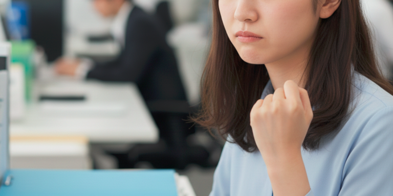 イラっとする言葉を不愉快に感じる女性社員
