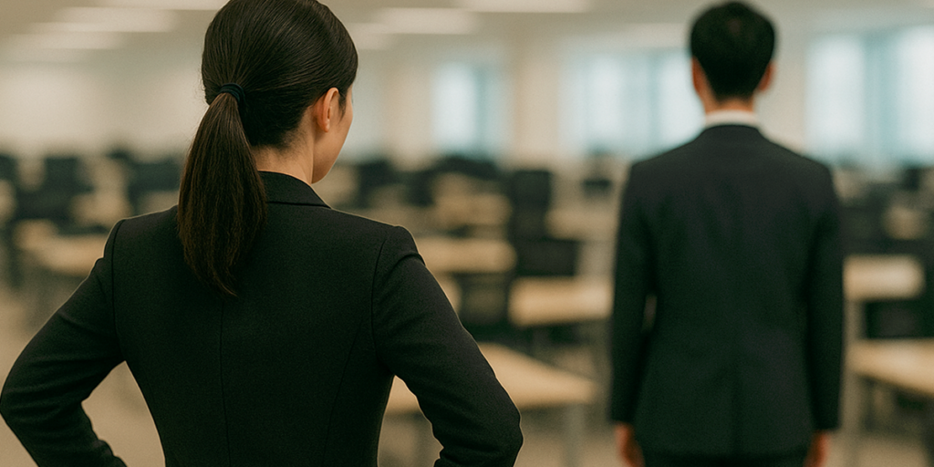 男性社員に不満を感じる女性社員