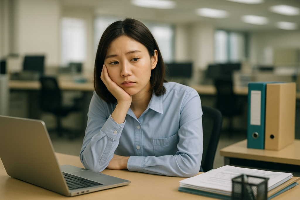 female_employees_who_do_not_feel_fulfilled_at_work 仕事に充実感を感じない女性社員